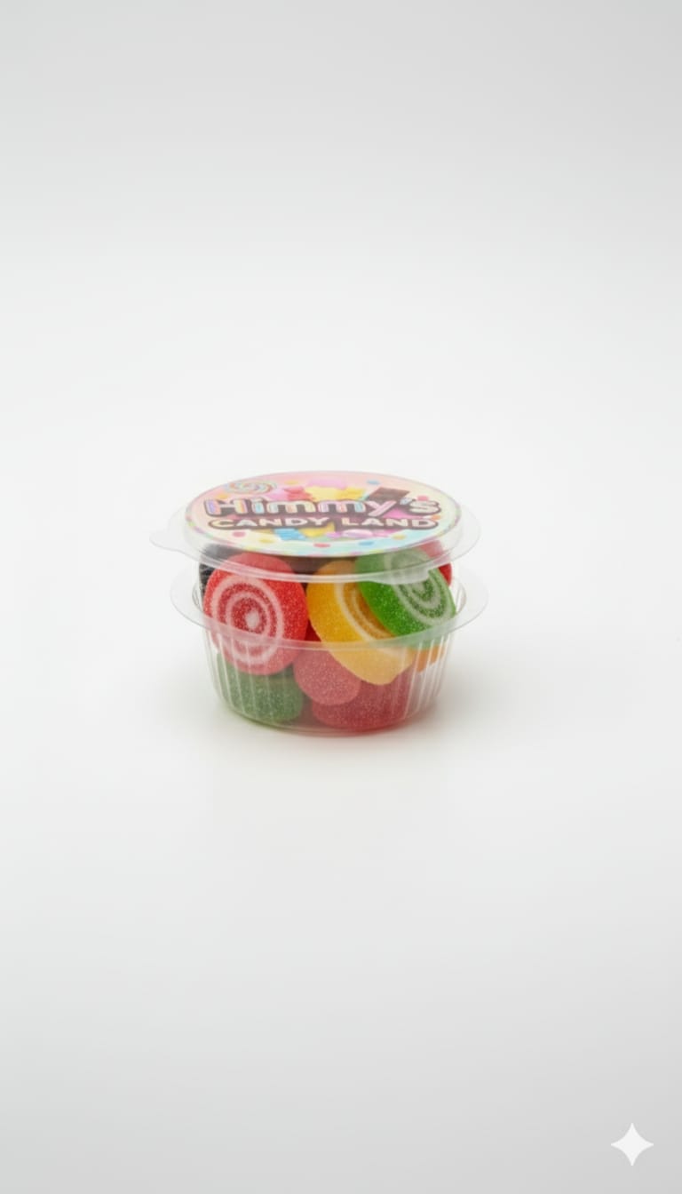 SPIN SHAPE GUMMIES CANDY